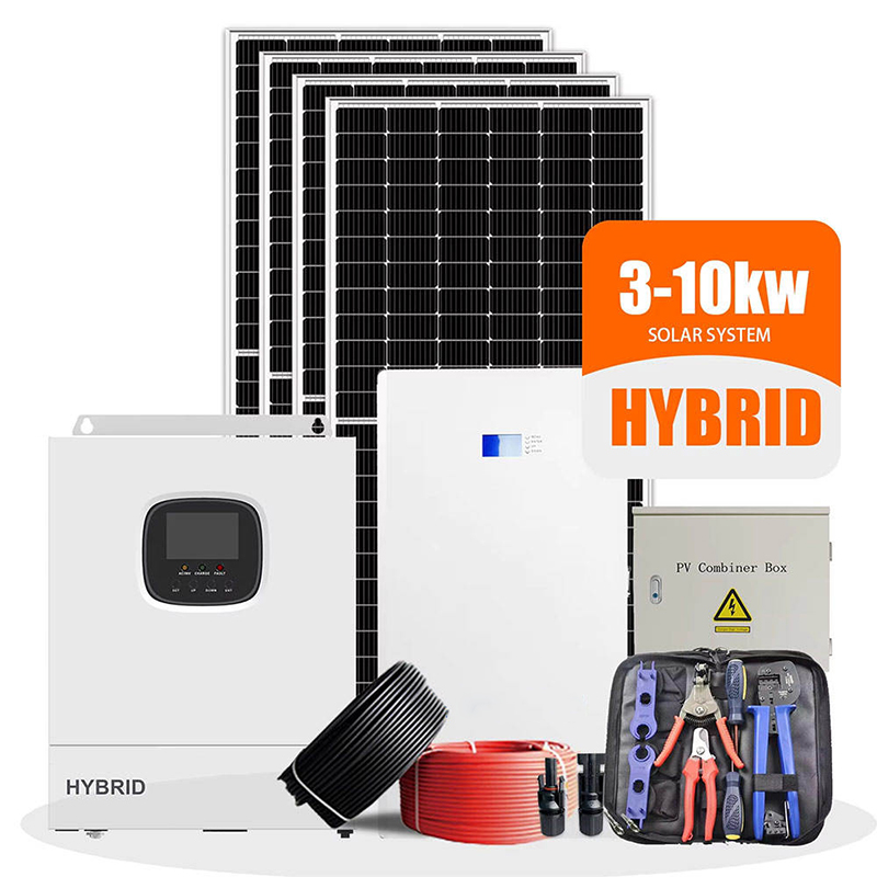 Outdoor Power Kit - ชุดแผงโซลาร์เซลล์ไฮบริด 1000W 3KW 5KW 8KW 10KW