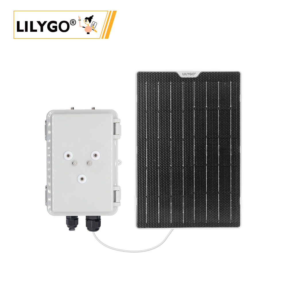 Outdoor Power Kit - ลิลลี่โก ® บอร์ดขยายการชาร์จพลังงานแสงอาทิตย์ T-Solar Kit พร้อมเคสกันน้ำ