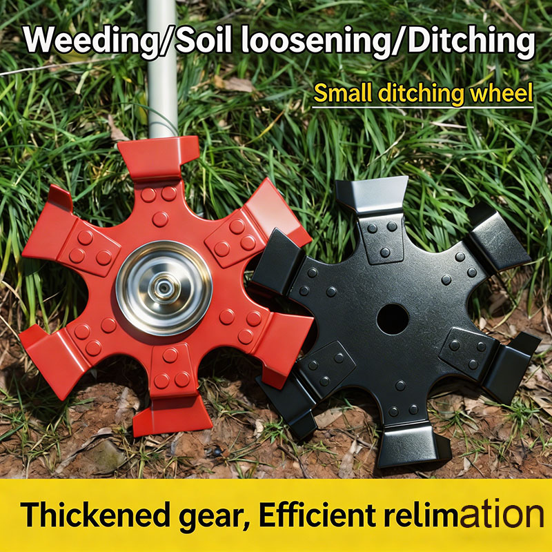 Stump Grinder Attachment - ล้อขุดดินเหล็กแมงกานีสขนาด 240 มม. สำหรับเครื่องพรวนดินขนาดเล็ก ใช้สำหรับพรวนดิน ปลดดิน