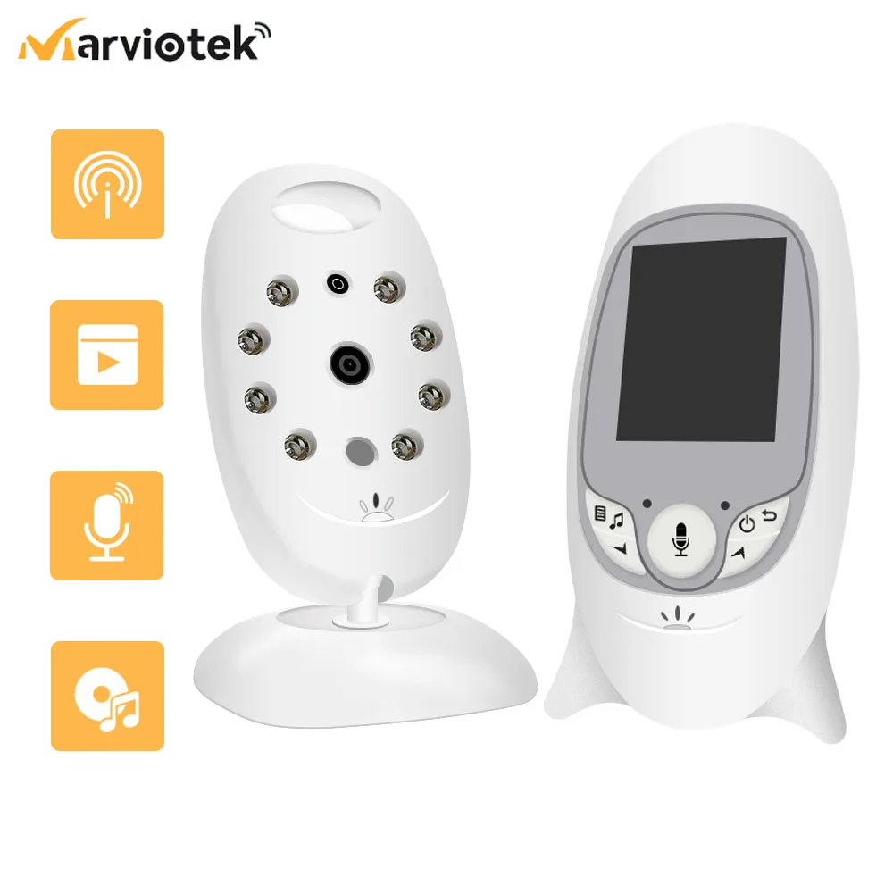 Outdoor Power Monitor - VB601 Baby Monitor อิเล็กทรอนิกส์พร้อมกล้องวิดีโอ 2 นิ้ว