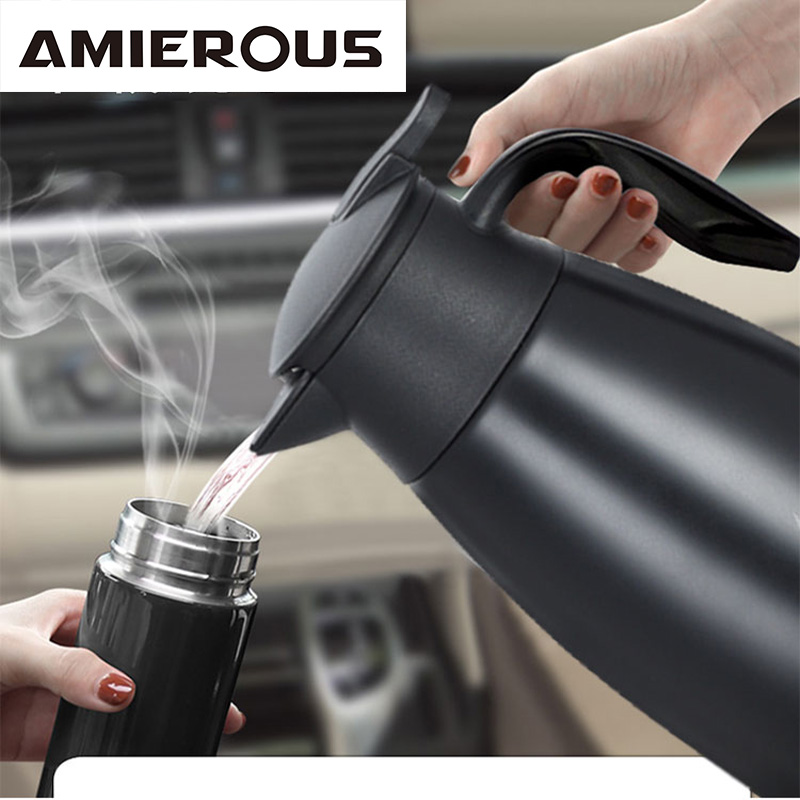Outdoor Kitchen Power - กาต้มน้ำพกพาในรถยนต์ Arier ขนาด 800 มล. พร้อมหูจับ