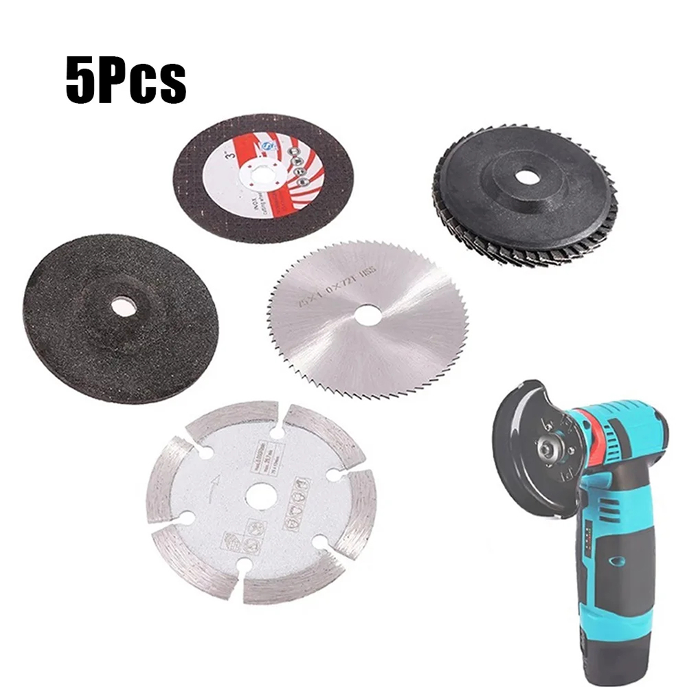 5 ชิ้นแผ่นตัด 75 มิลลิเมตรใบเล - Stump Grinder Attachment บทวิจารณ์และราคา