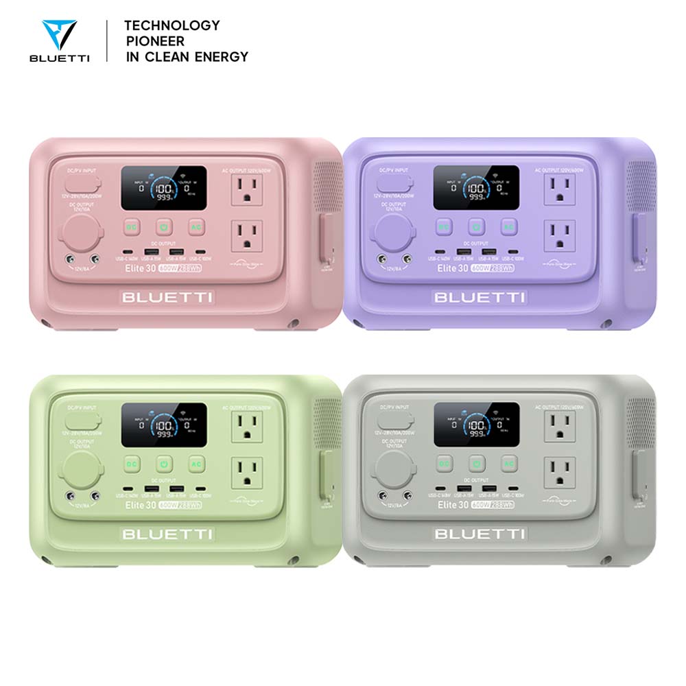 【รุ่นใหม่】BLUETTI Elite 30 V2  - Outdoor Power Equipment บทวิจารณ์และราคา