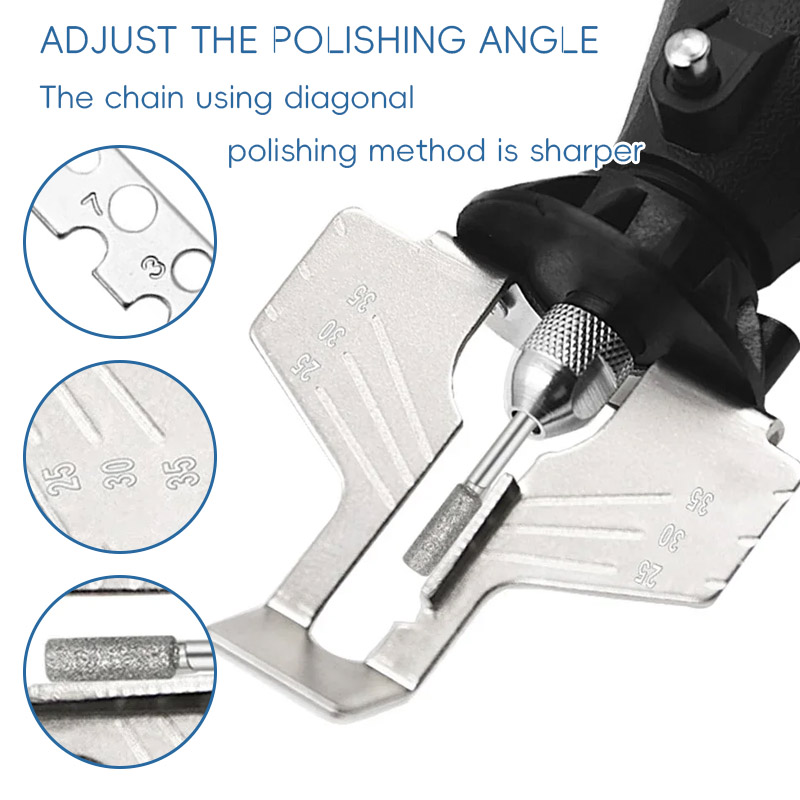 ชุดเครื่องมือลับคมเลื่อยโซ่ไฟฟ - Stump Grinder Attachment บทวิจารณ์และราคา