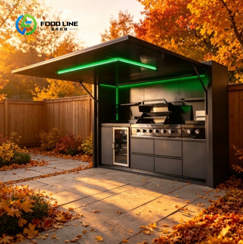 ครัวกลางแจ้งพลังงานแสงอาทิตย์พ - Outdoor Kitchen Power บทวิจารณ์และราคา