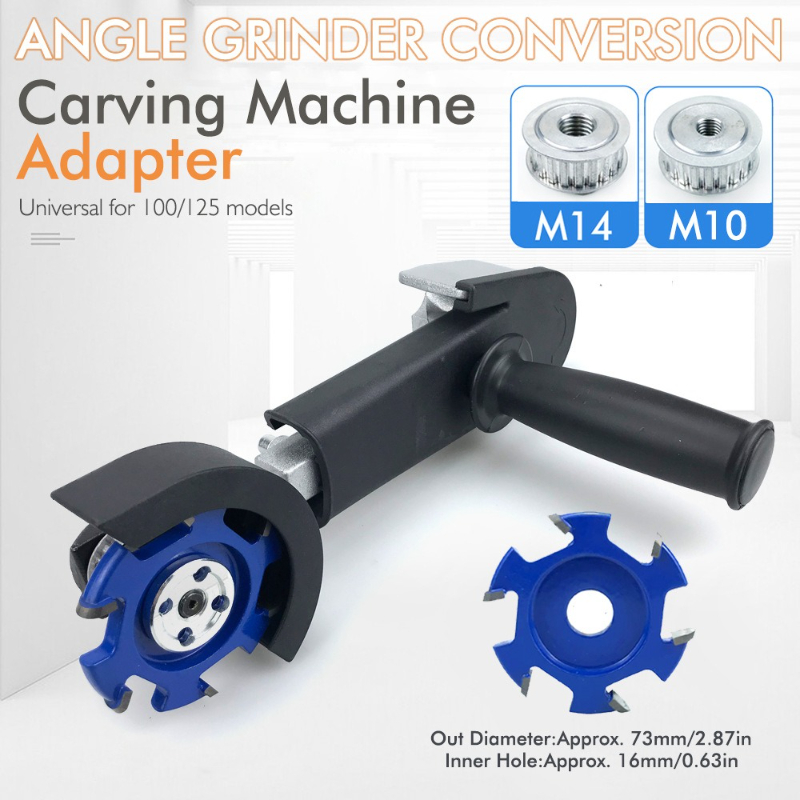 หัวแปลงการบด ตัวแปลงการบดงานช่ - Stump Grinder Attachment บทวิจารณ์และราคา