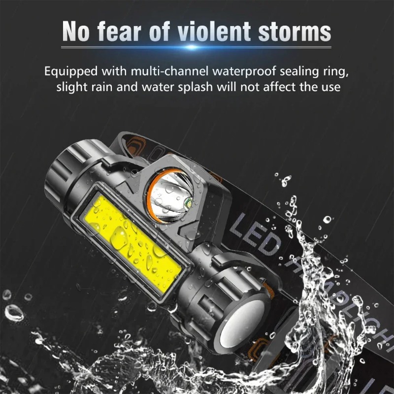 ไฟฉายคาดศีรษะ LED กำลังสูง ชาร - Outdoor Power Kit บทวิจารณ์และราคา
