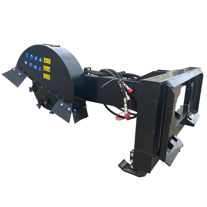 เครื่องบดตอไม้ที่ติดตั้งกับรถต - Stump Grinder Attachment บทวิจารณ์และราคา