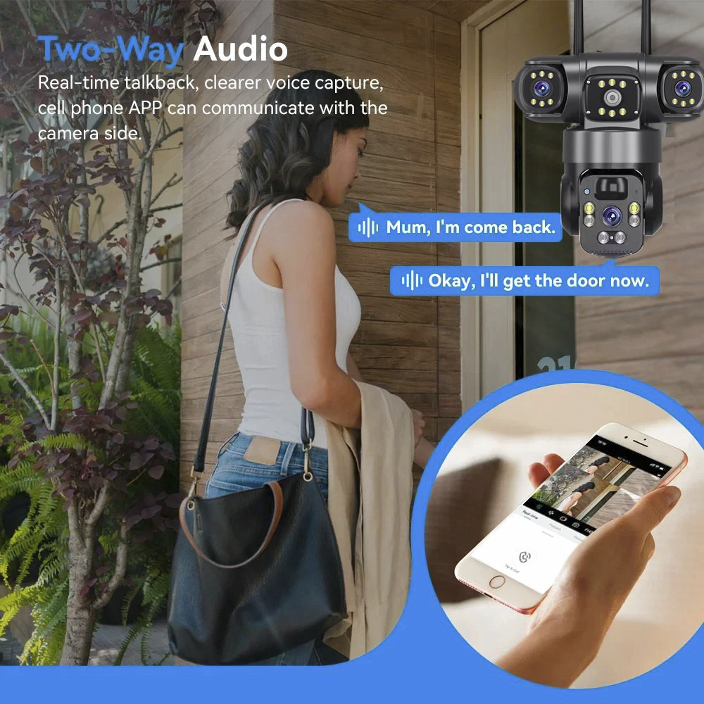 กล้องโซลาร์ 4G สามเลนส์ สามจอภ - Outdoor Power Monitor บทวิจารณ์และราคา