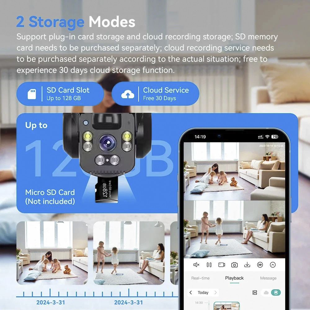 กล้องโซลาร์ 4G สามเลนส์ สามจอภ - Outdoor Power Monitor บทวิจารณ์และราคา