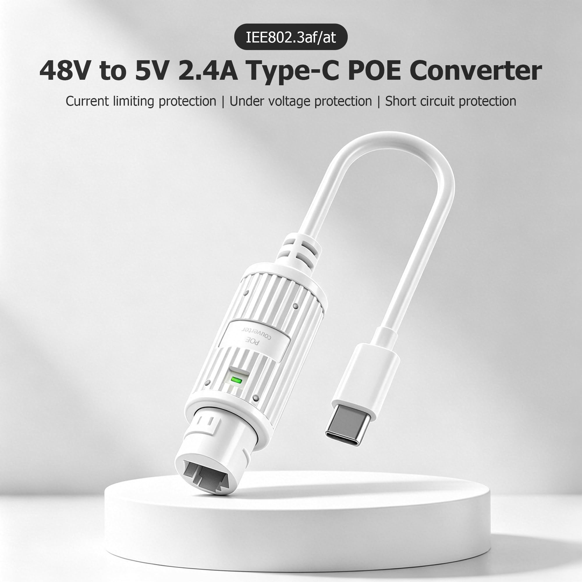 ตัวแปลงไฟ POE เป็น USB-C สำหรั - Outdoor Power Monitor บทวิจารณ์และราคา
