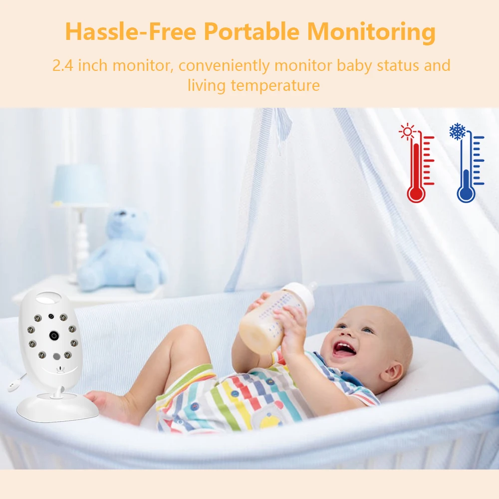 VB601 Baby Monitor อิเล็กทรอนิ - Outdoor Power Monitor บทวิจารณ์และราคา